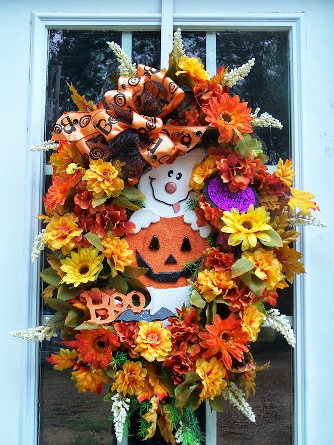 Fall Wreath ~ Halloween ~ Southern Seasons