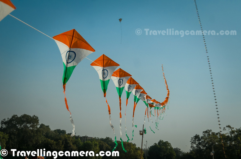 Delhi's International KiteFlying Festival by Delhi Tourism India