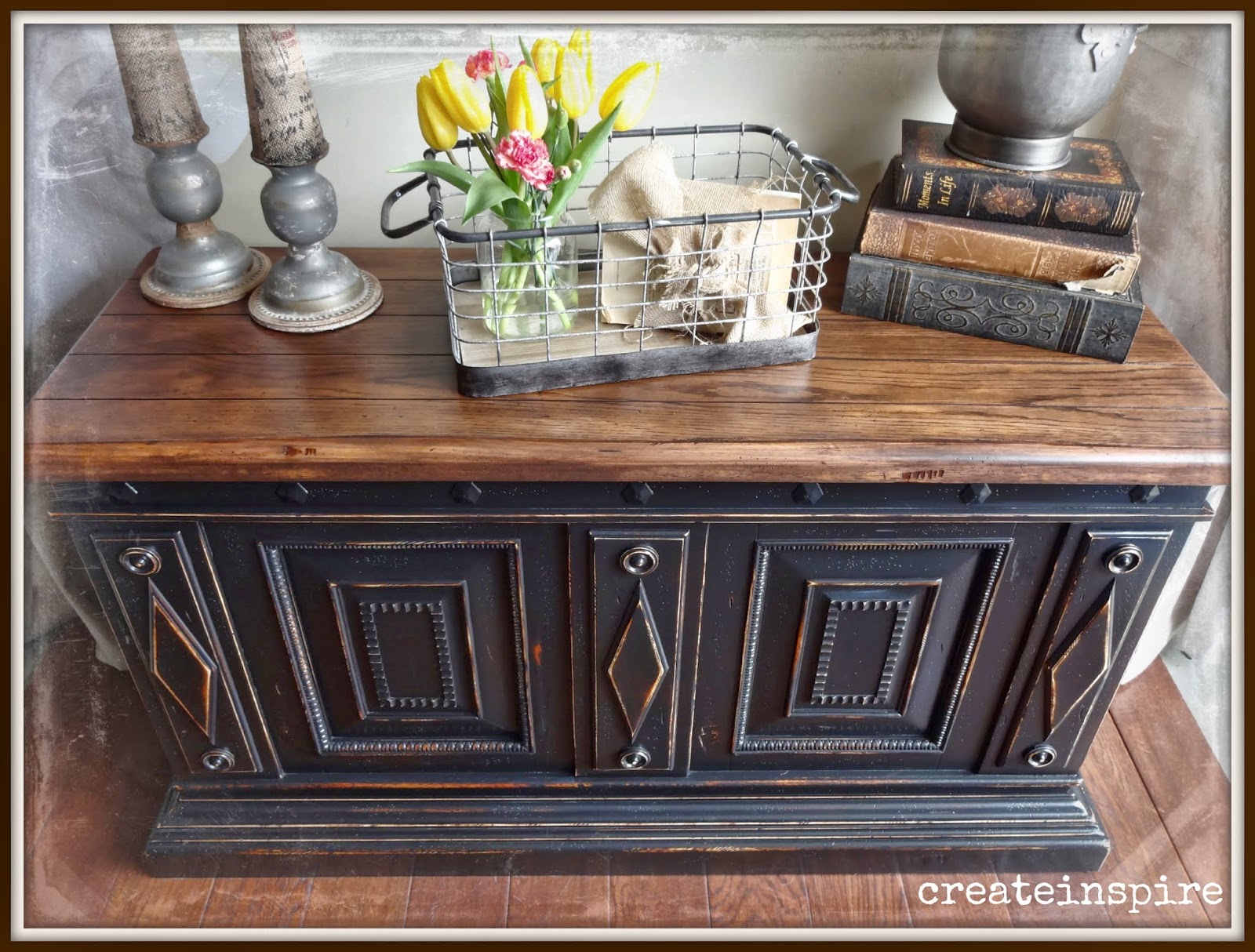 {createinspire} Black Cedar Chest