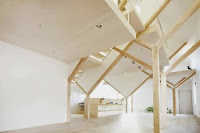 Chiba Japanese House Design with Monster Roof and 8 Laminated Wooden Support Chiba Japanese House Design with Monster Roof and 8 Laminated Wooden Support