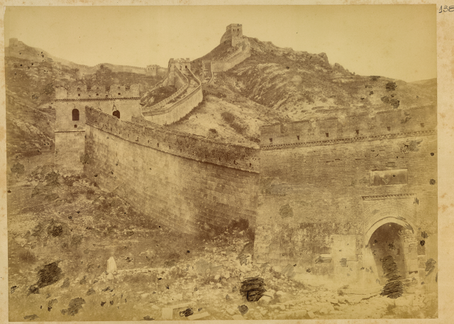 Amazing Historical Photo of Great Wall of China in 1874 