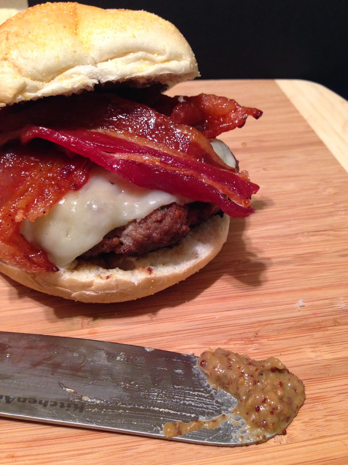 MapleBacon & Mustard Burgers