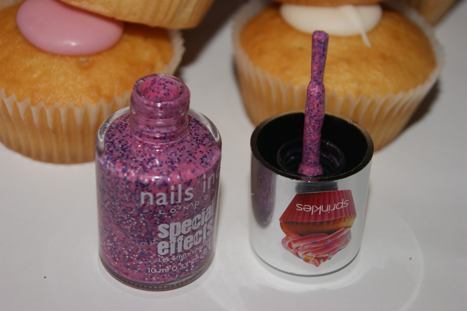 Nails Inc Special Effects Sprinkles Nail Polish in Topping Lane