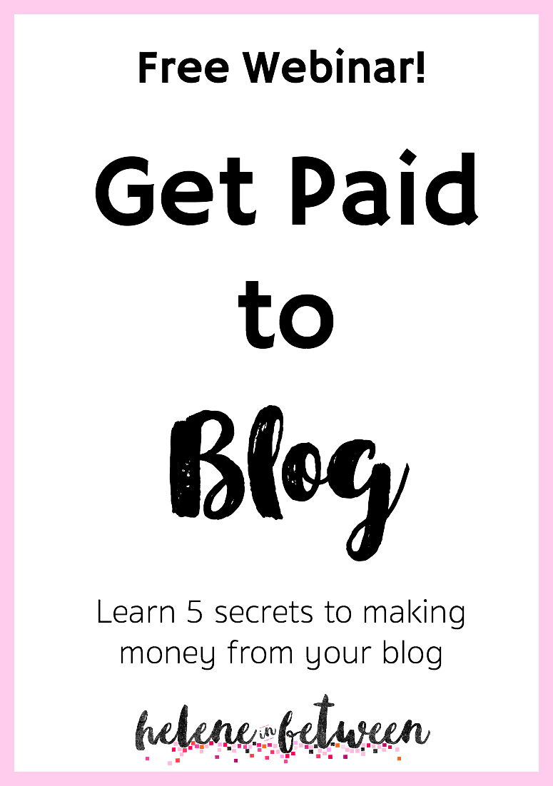 Free Webinar: Get Paid to Blog