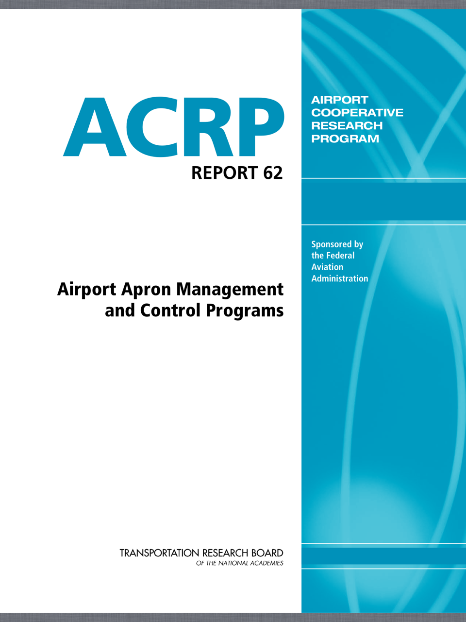about Airport Planning Airport Apron Management and Control (ACRP