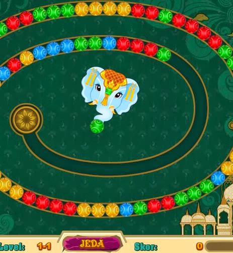 Permainan game zuma kodok 2