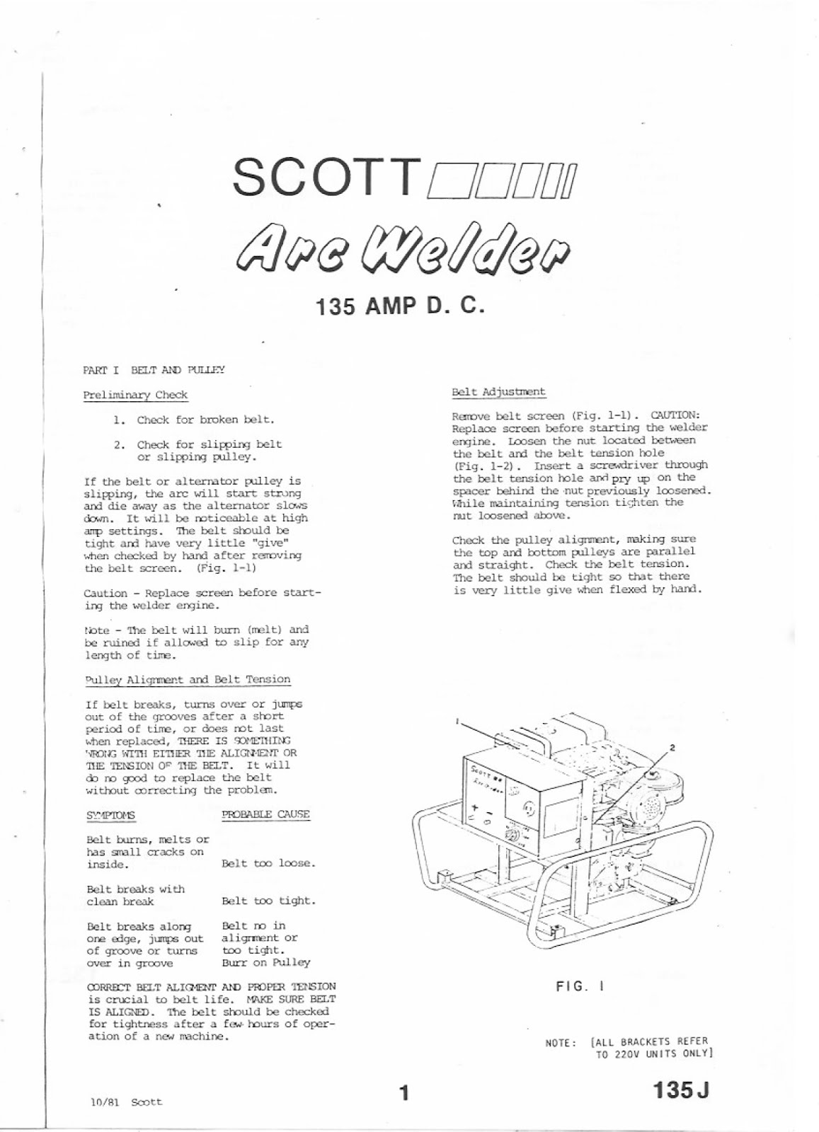 bruce teakle s pages scott welder portable 135a petrol engine