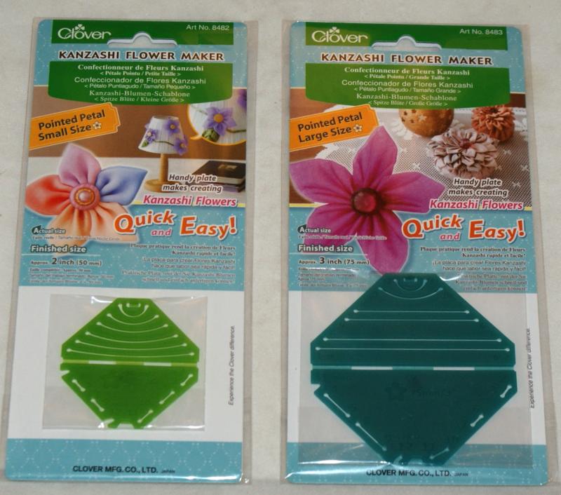 Bouts Choisis Clover Kanzashi Flower Maker tutoriel tutorial