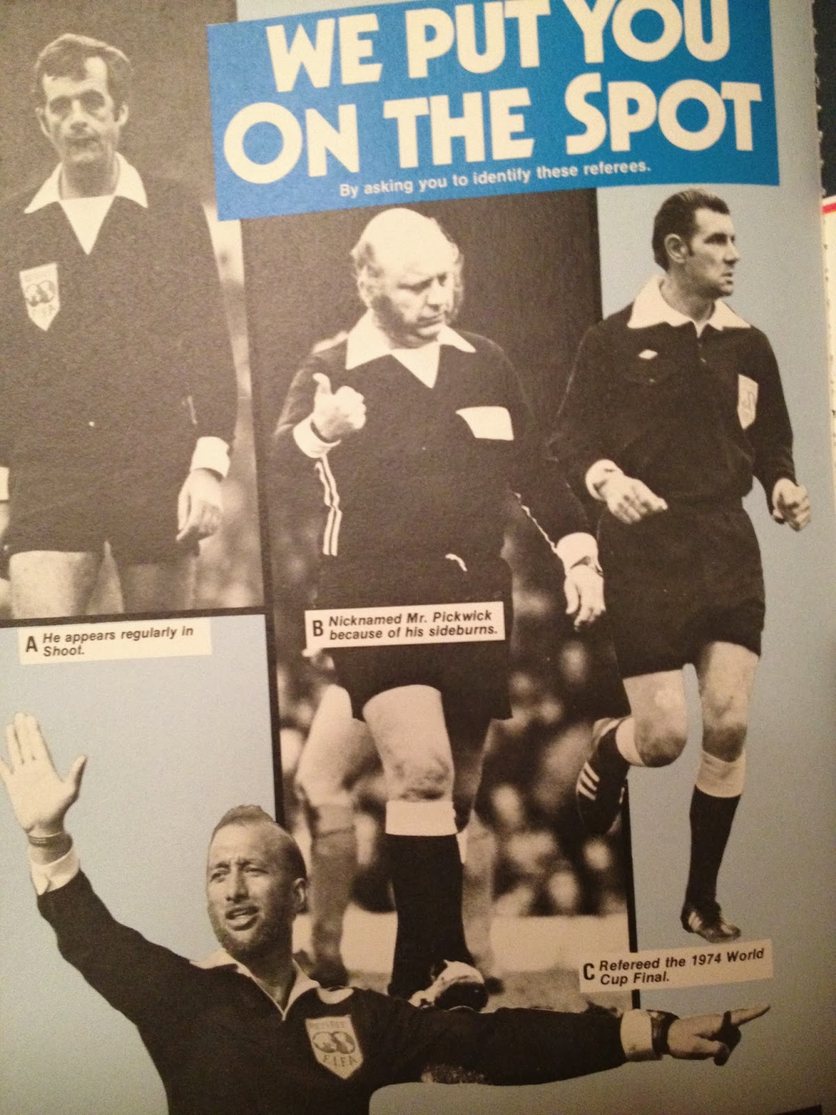 Shoot! Soccer Quiz Book 1980 The Football Attic