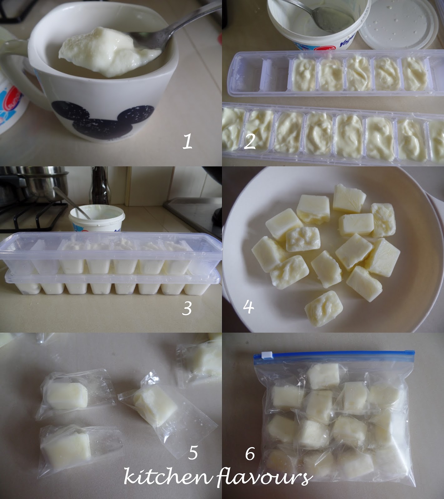 kitchen flavours Homemade Vanilla Yoghurt