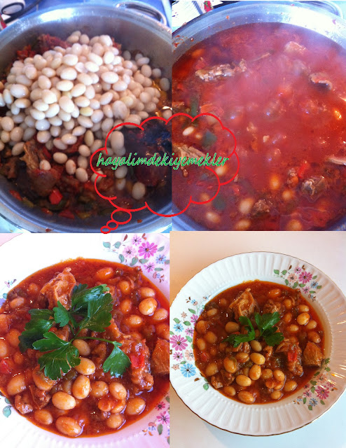 Etli Barbunya nasil yapilir