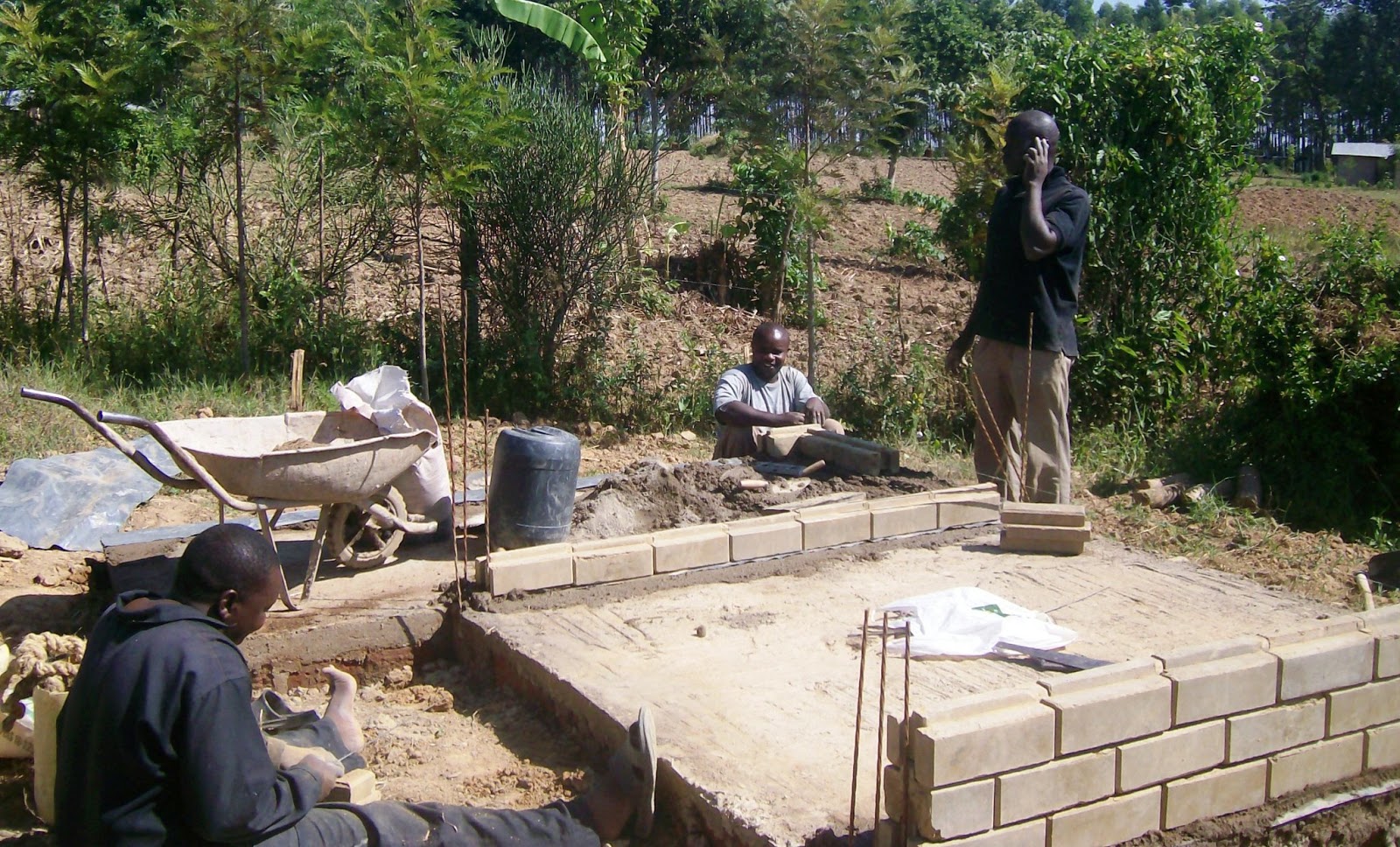 Tembo Kenya Working with the blocks