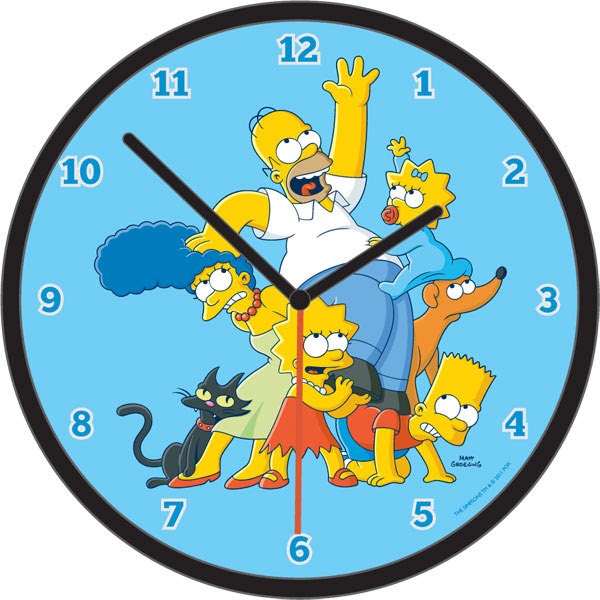 Reloj de pared Simpsons Relojes Especiales