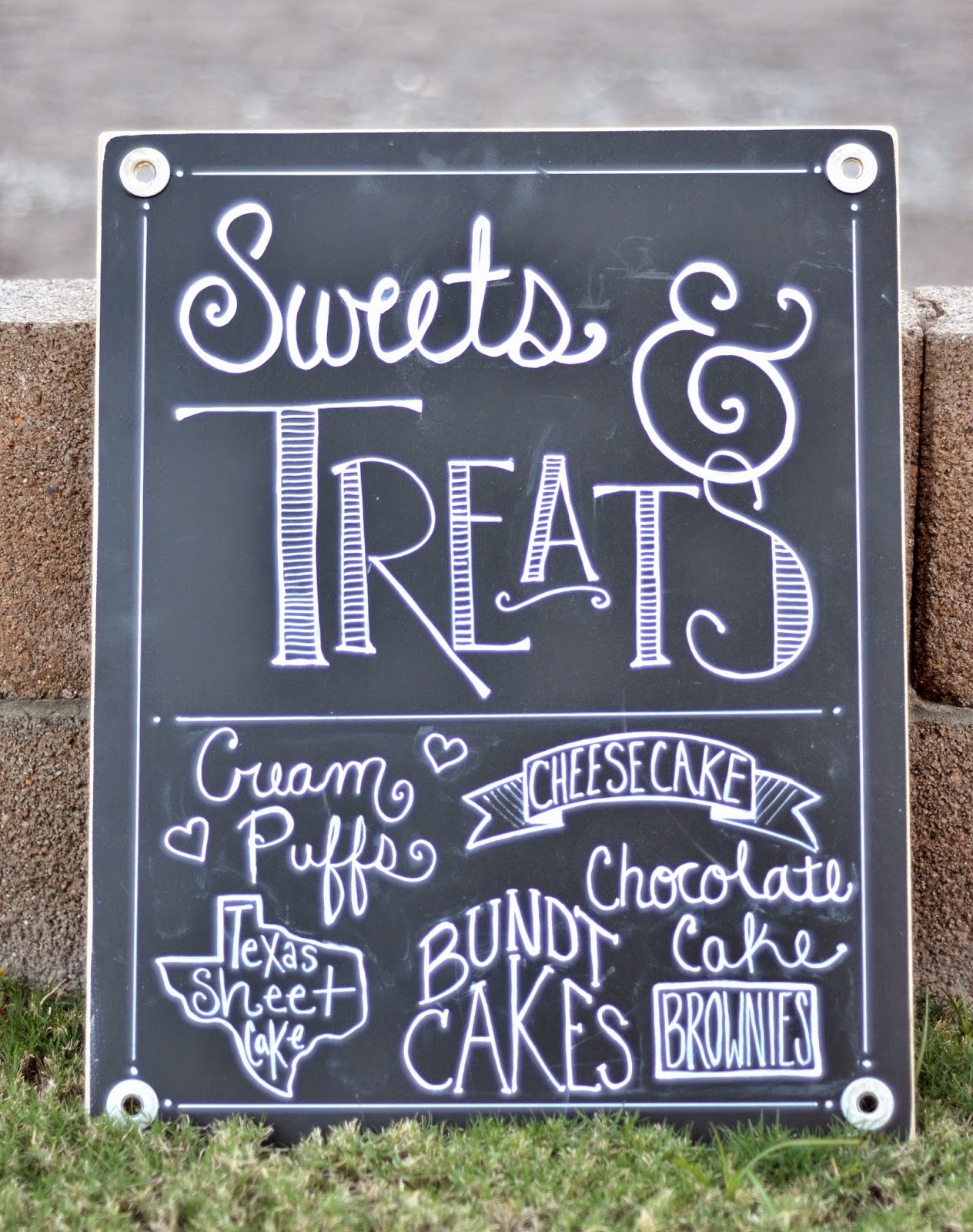 All You Need Is Love.... and Paint Wedding Chalkboard Signs
