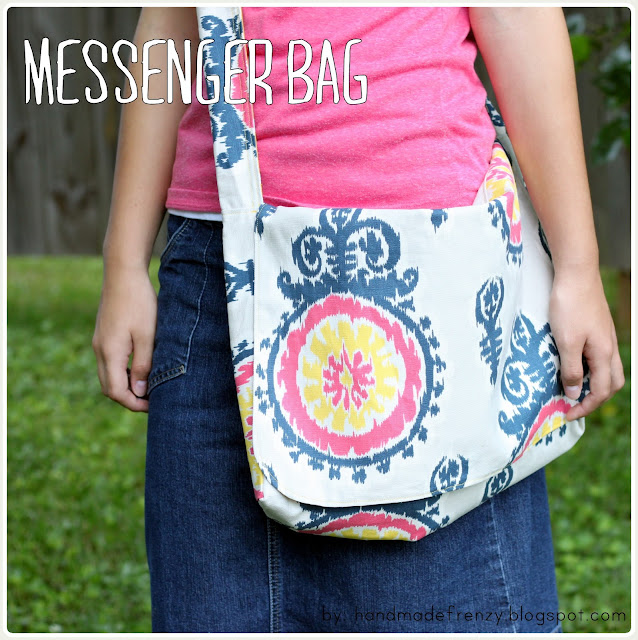 Messenger Bag / Handmade Frenzy
