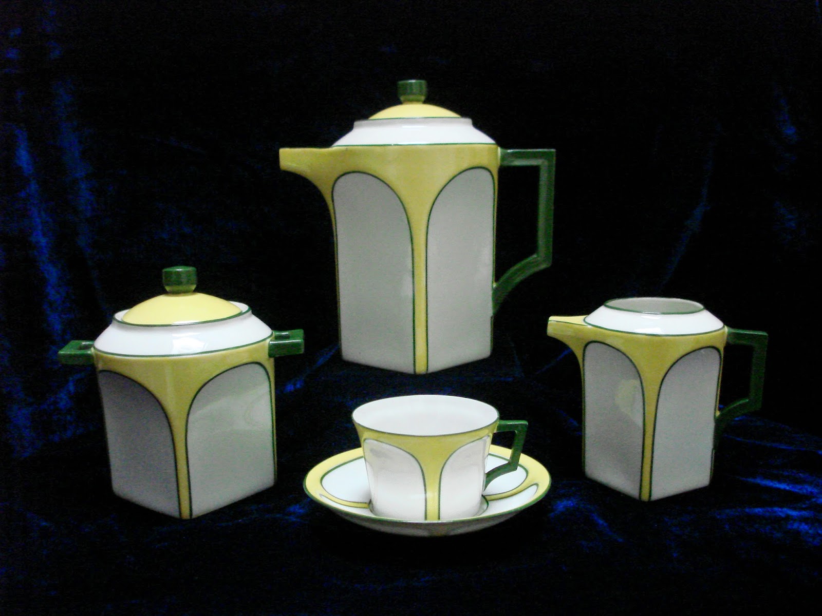 Art Deco Limoges Porcelain A. Lanternier & Cie Limoges mark history