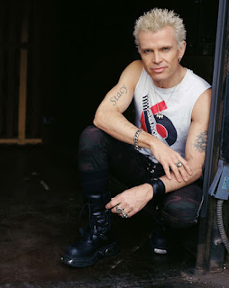 Billy Idol Tattoos - Male Celebrity Tattoo Ideas