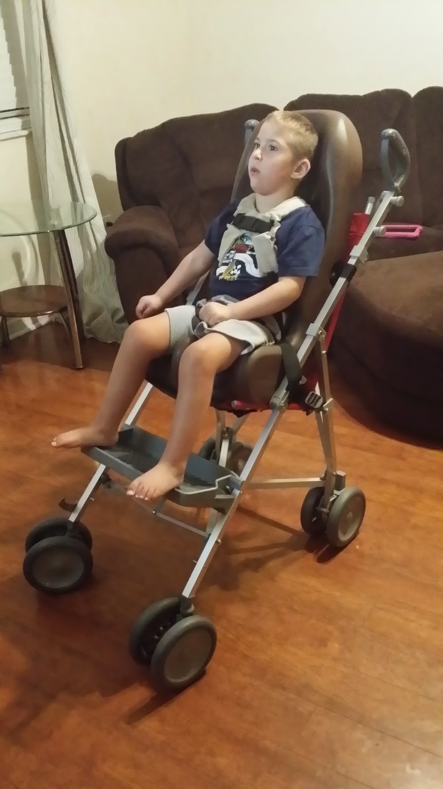 Spastic Quadriplegic Cerebral Palsy Jacob's newest accessories