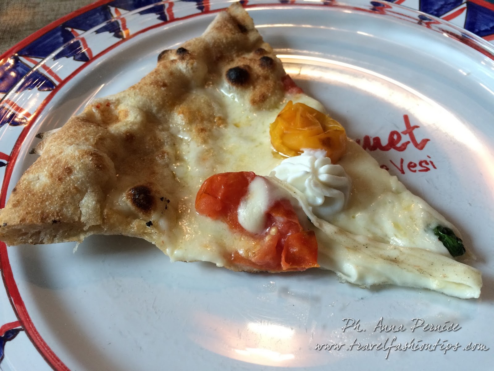 Pizza Gourmet di Giuseppe Vesi e bon bon al cioccolato di Gay Odin al