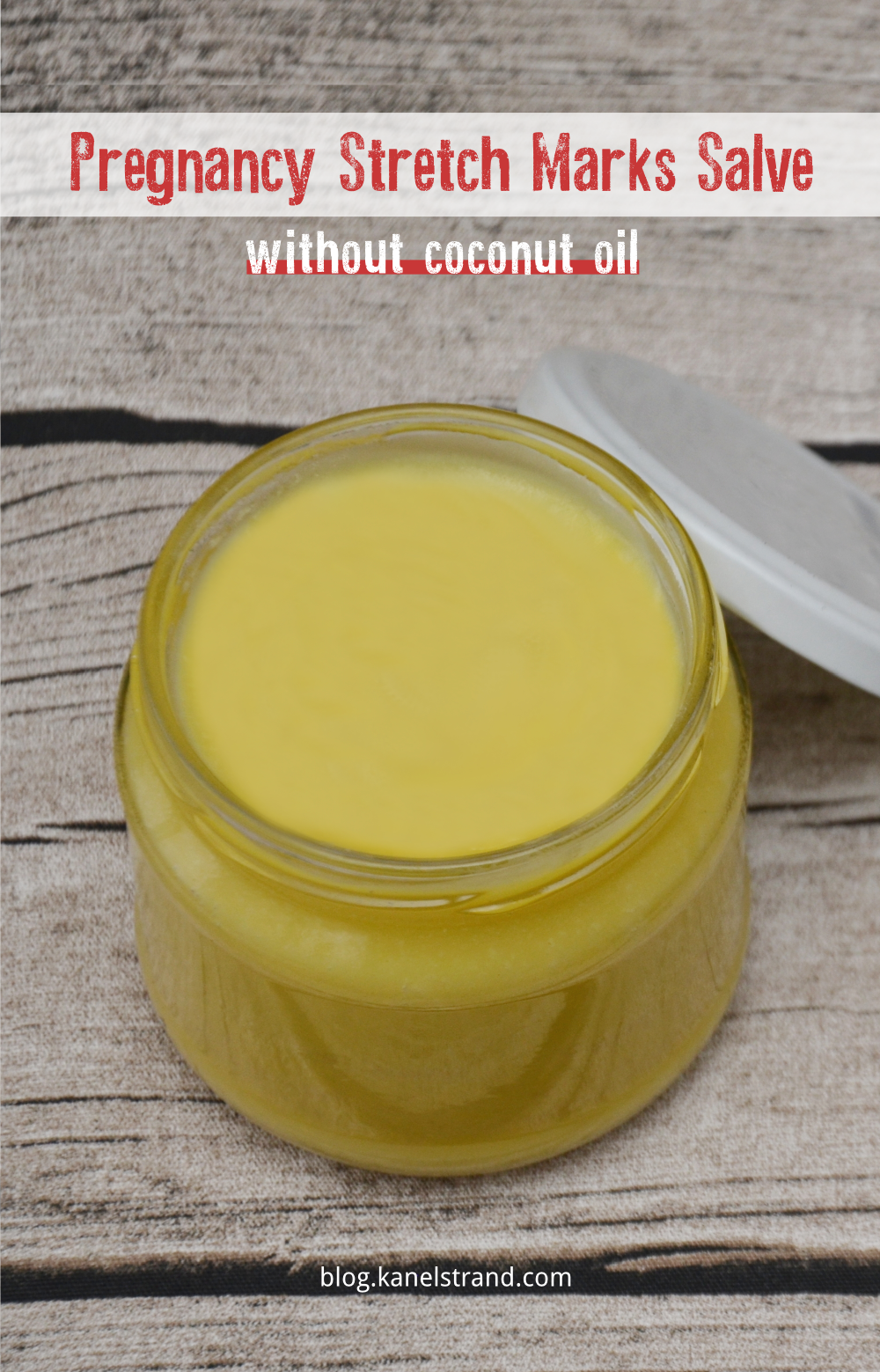 Kanelstrand Homemade Salve to Prevent and Treat Pregnancy Stretch