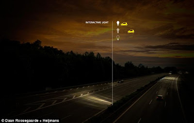 COOL : "Smart Highways"Jalan Yang Boleh Menyala Dalam Gelap & Mengecas Kereta Elektrik