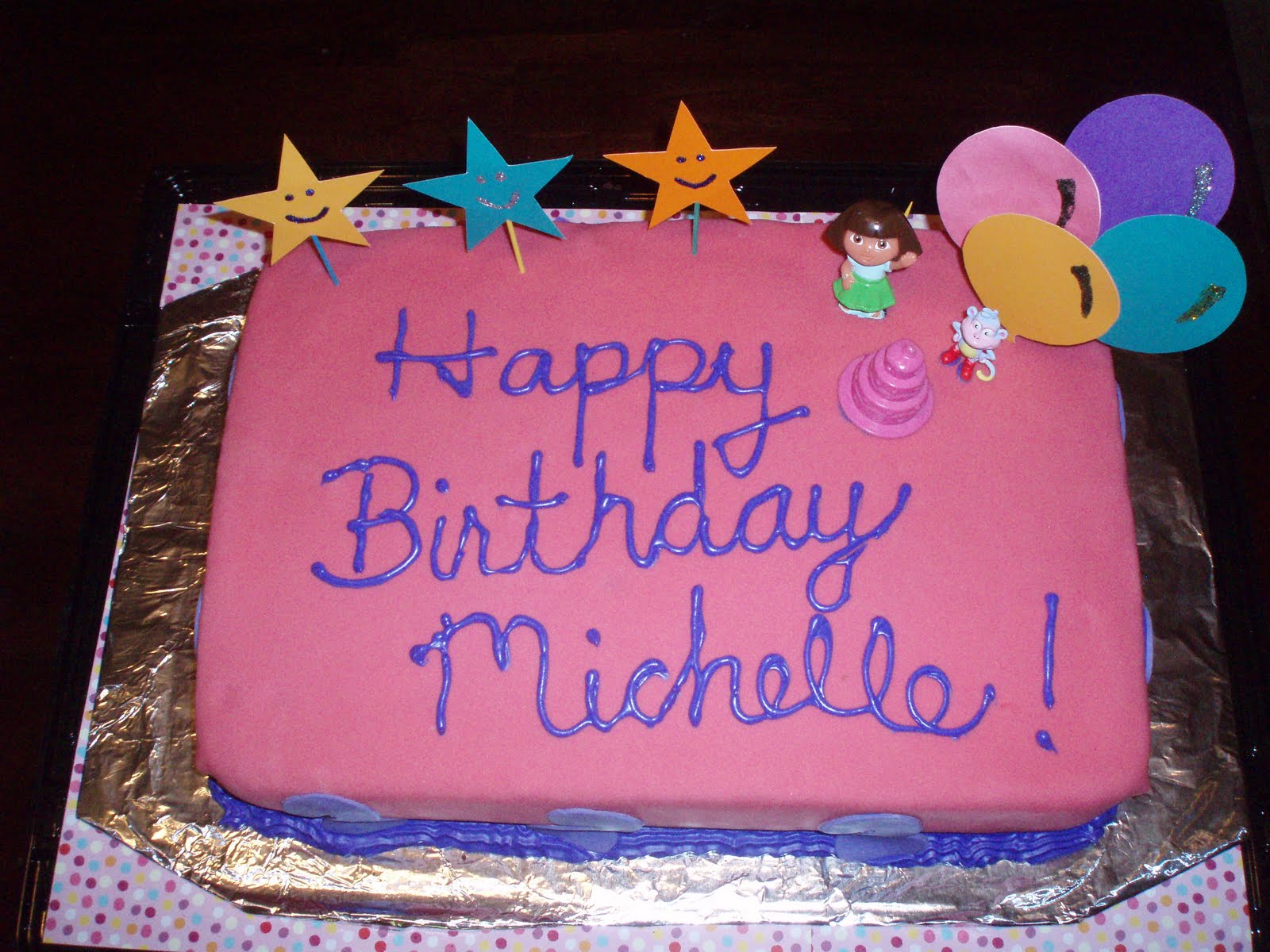 Free Cakes for Kids Killeen Dora for Michelle.