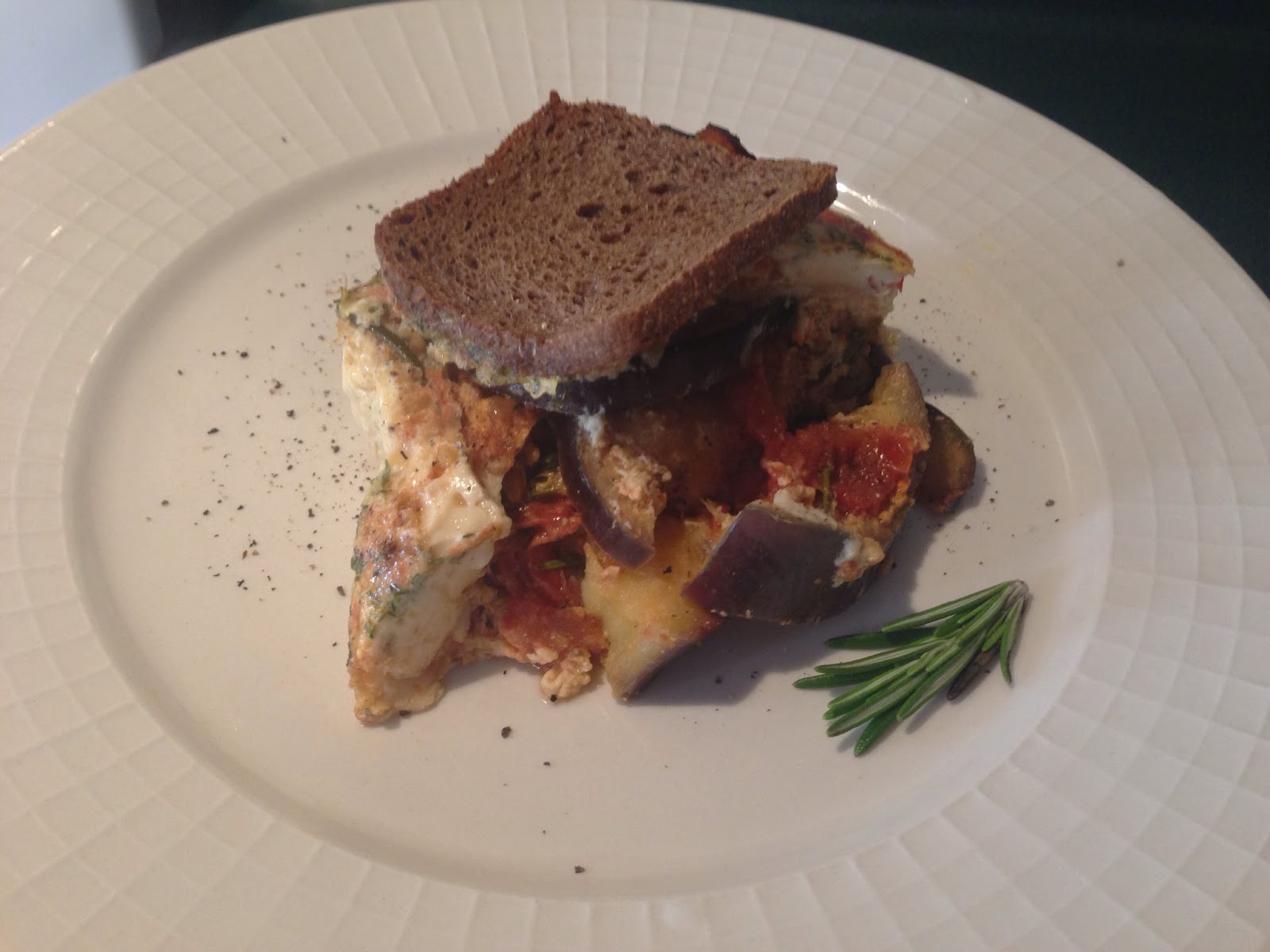 Cooking The Organic Rainbow... Taste the colors. Pumpernickel and