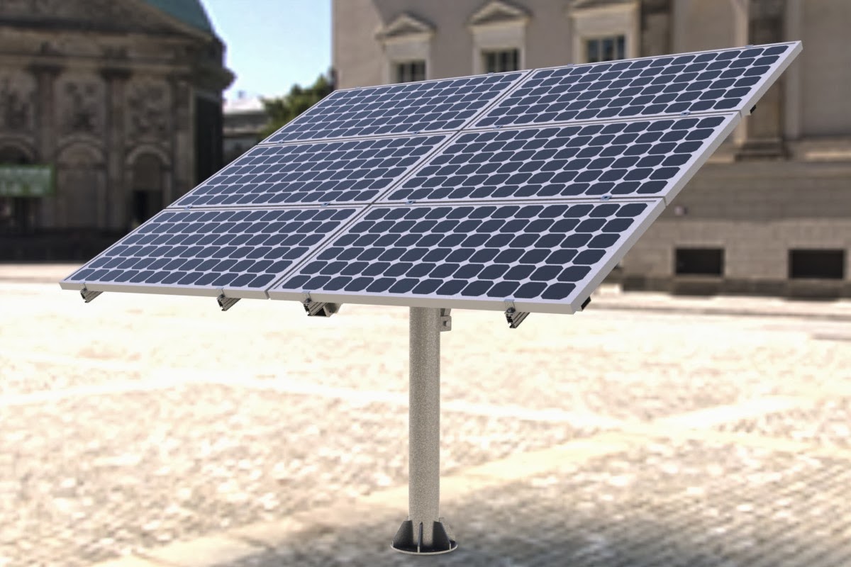Earth4Energy Review Pole Top Solar Panel Mounting System