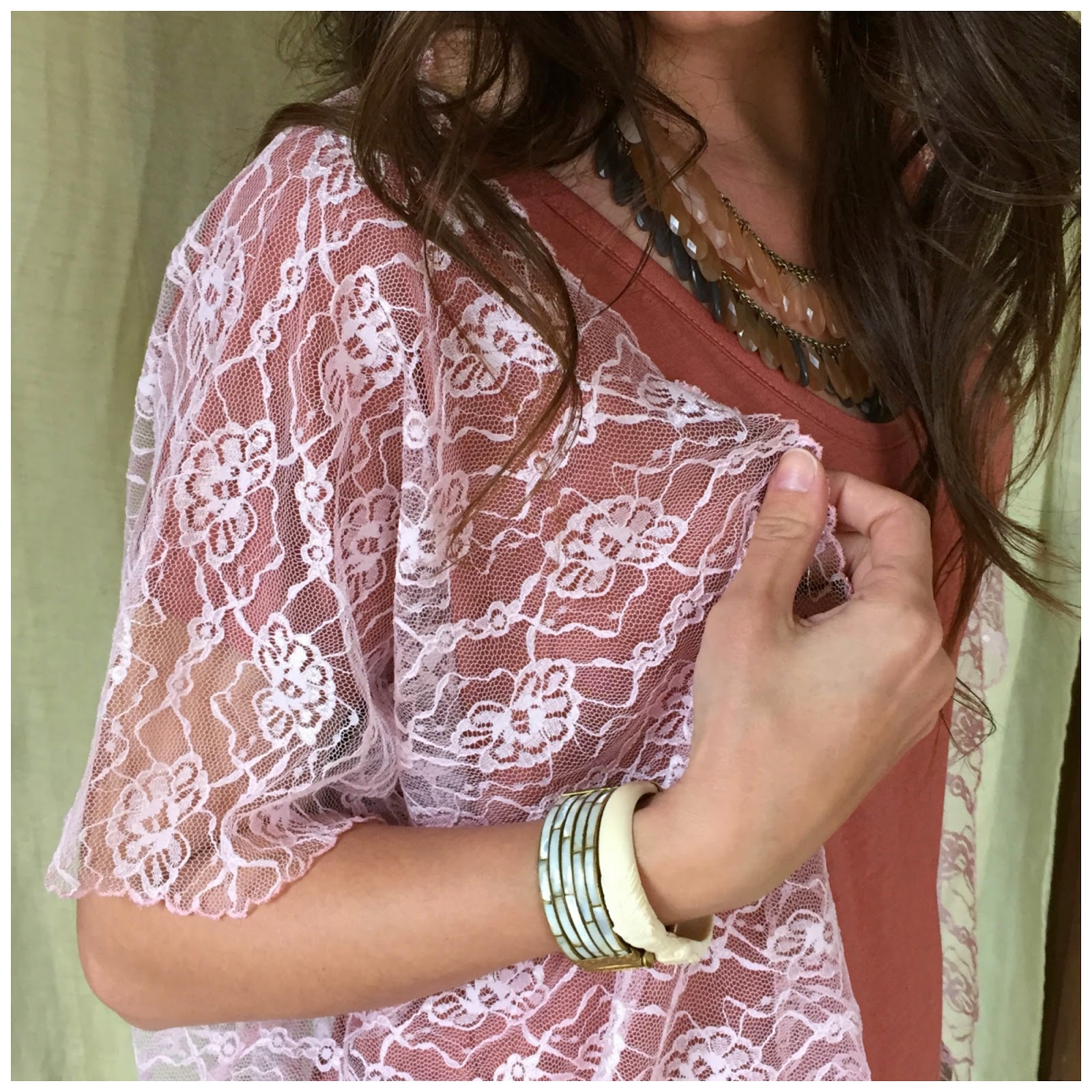 Little Did You Know... DIY Lace Kimono Update!