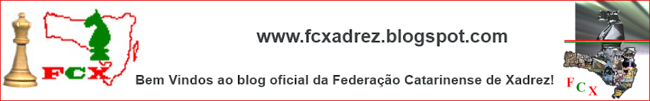 Blog oficial da Federação Catarinense de Xadrez