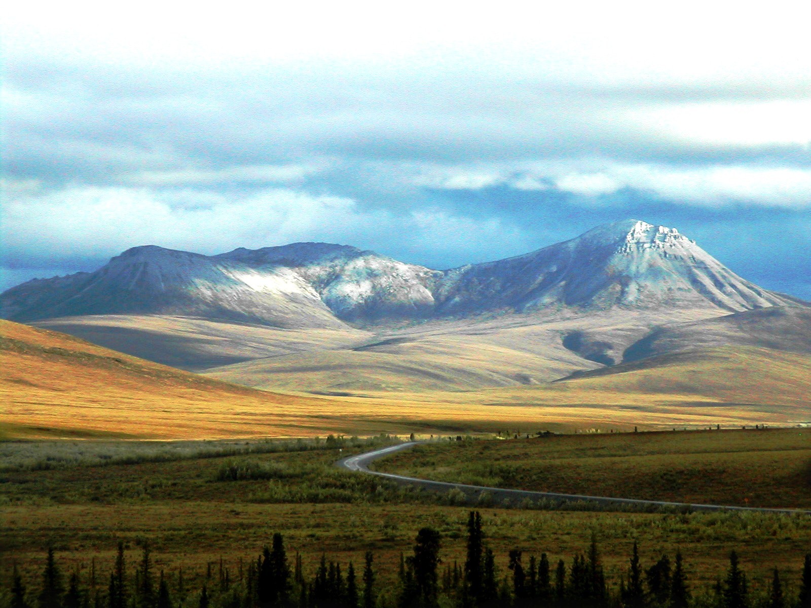 Ultima Thule Inuvik on the Mackenzie delta, Northwest Territories (NWT