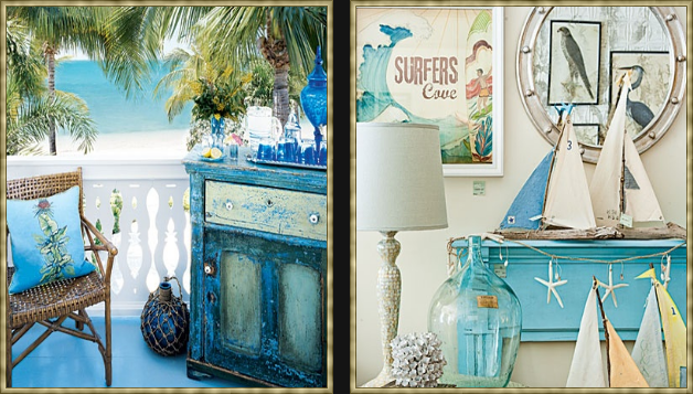 this homeowner has made a very inexpensive yet effective focal point of art you can find a wealth of beach inspired accessories at home decor stores - Ocean Home Decor this homeowner has made a very inexpensive yet effective focal point of art you can find a wealth of beach inspired accessories at home decor stores - Ocean Home Decor