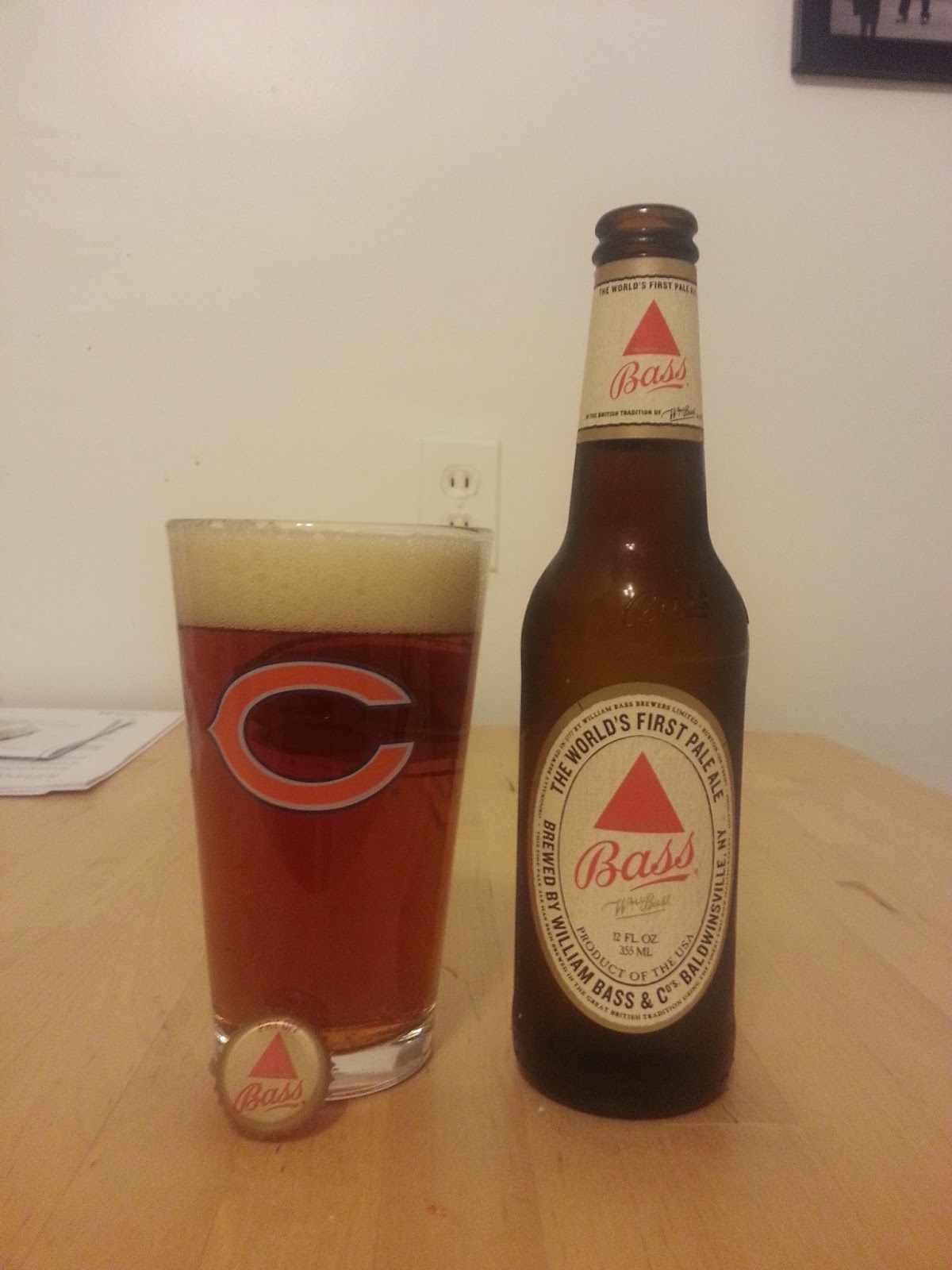 Bass Brewing Company's Pale Ale I Love The Sauce