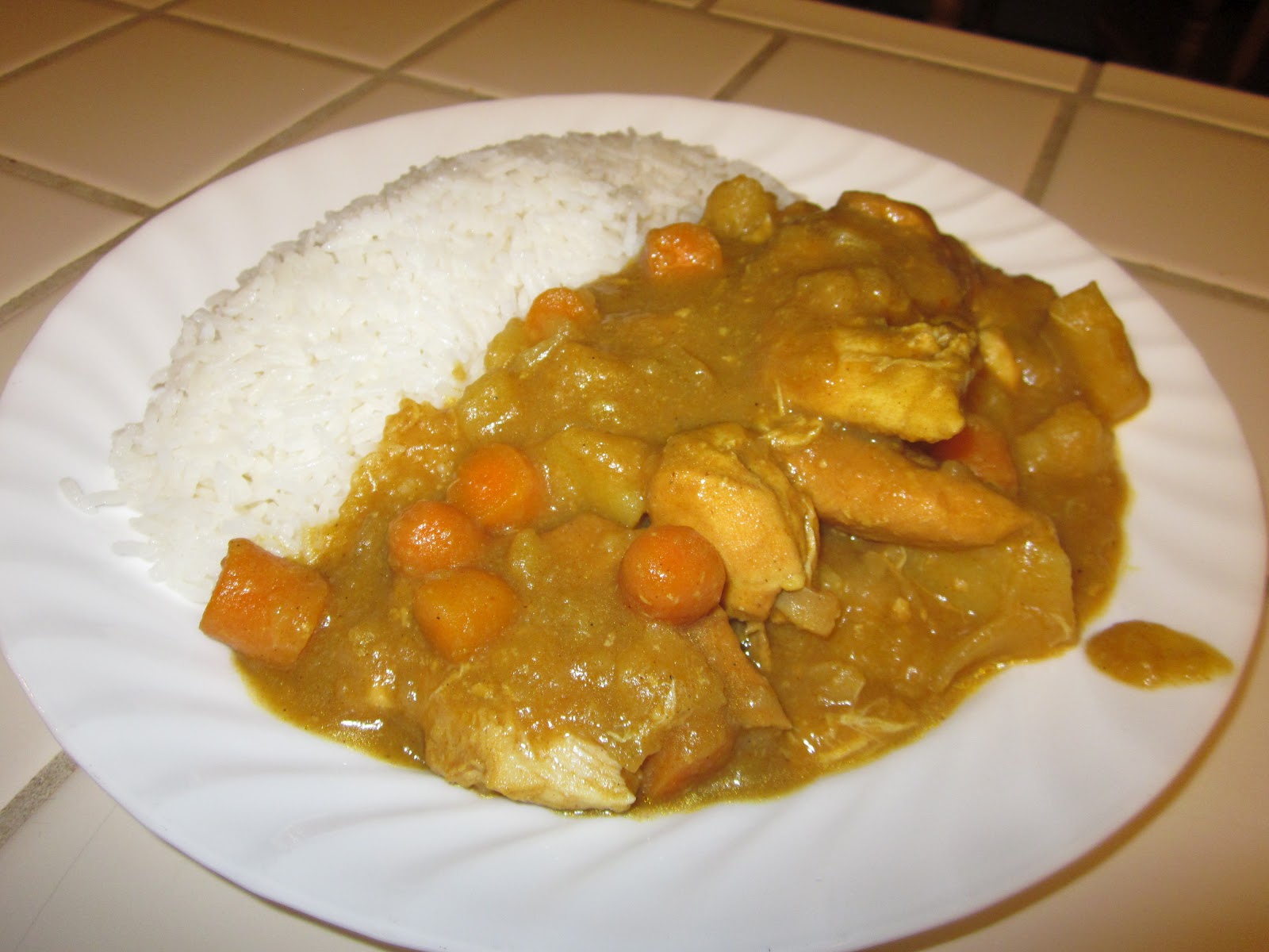 Craft Sauce Homemade Japanese Chicken Curry in the Crock Pot. No