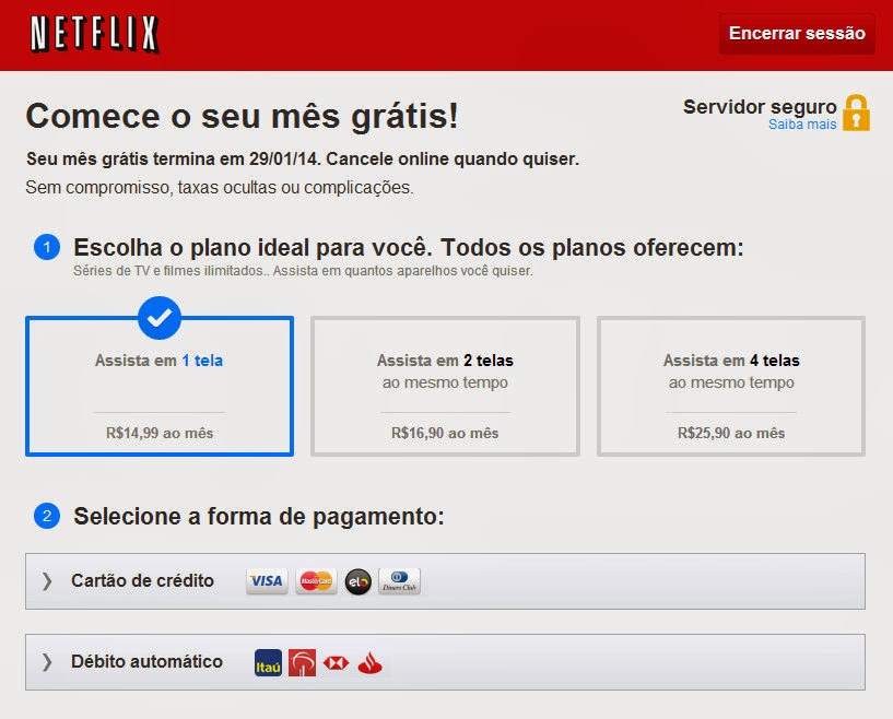 Netflix acaba com plano básico no Brasil