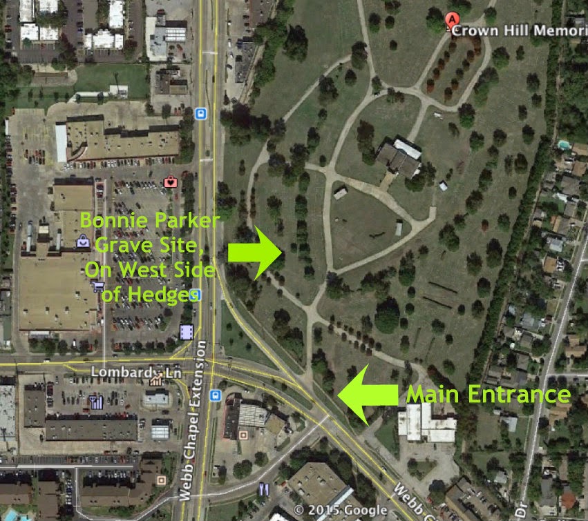 Metroplexing The Grave Sites of Bonnie and Clyde (Plus the Barrow Gas