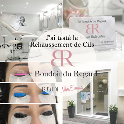 Mon Rehaussement de Cils au Boudoir du Regard