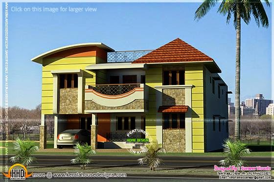House design by Sameer Visuals
