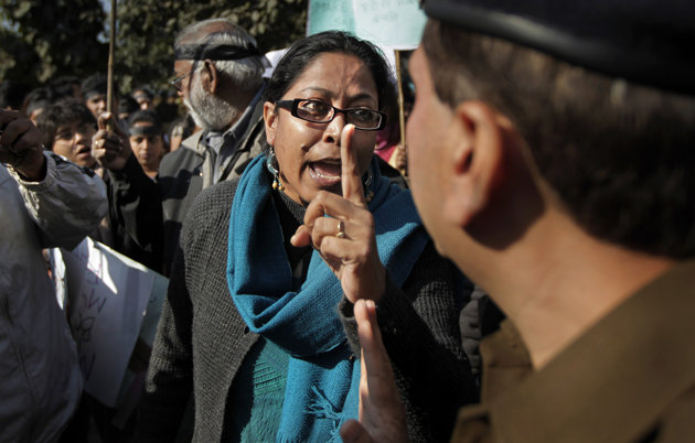 Muhammad Haque telling India PM Manmohan Singh to make the overdue start: deliver justice for women