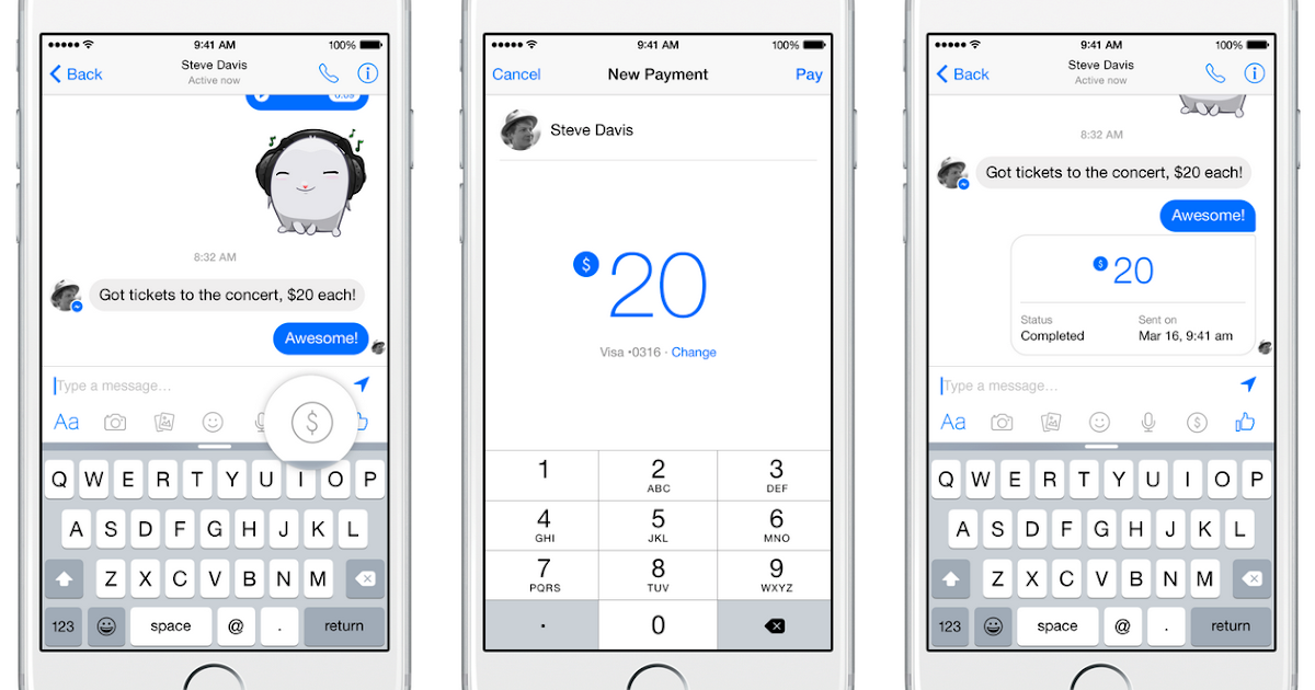 Facebook enters payment transfer services - Making Payments over Facebook Messenger