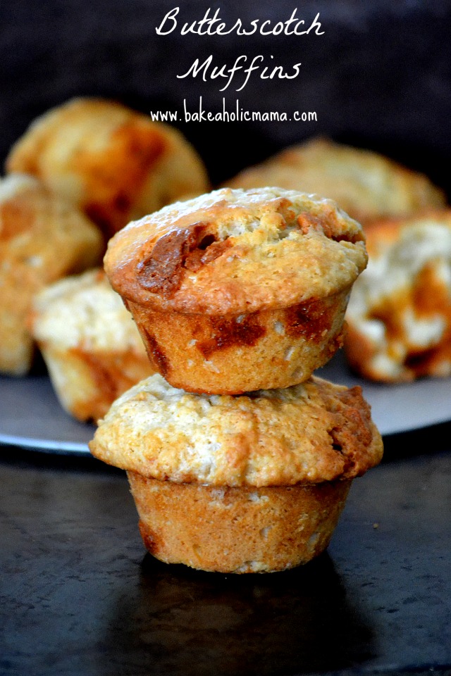 Butterscotch Muffins Baked New England