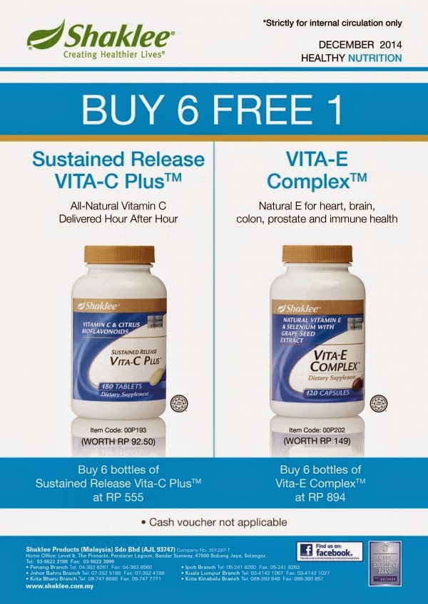 SHAKLEE MONTHLY PROMOTION