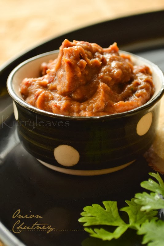 ONION CHUTNEY kurryleaves