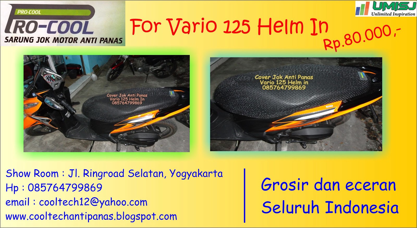 Cover Jok Motor Anti Panas Cooltech Cover Jok Motor anti Panas vario