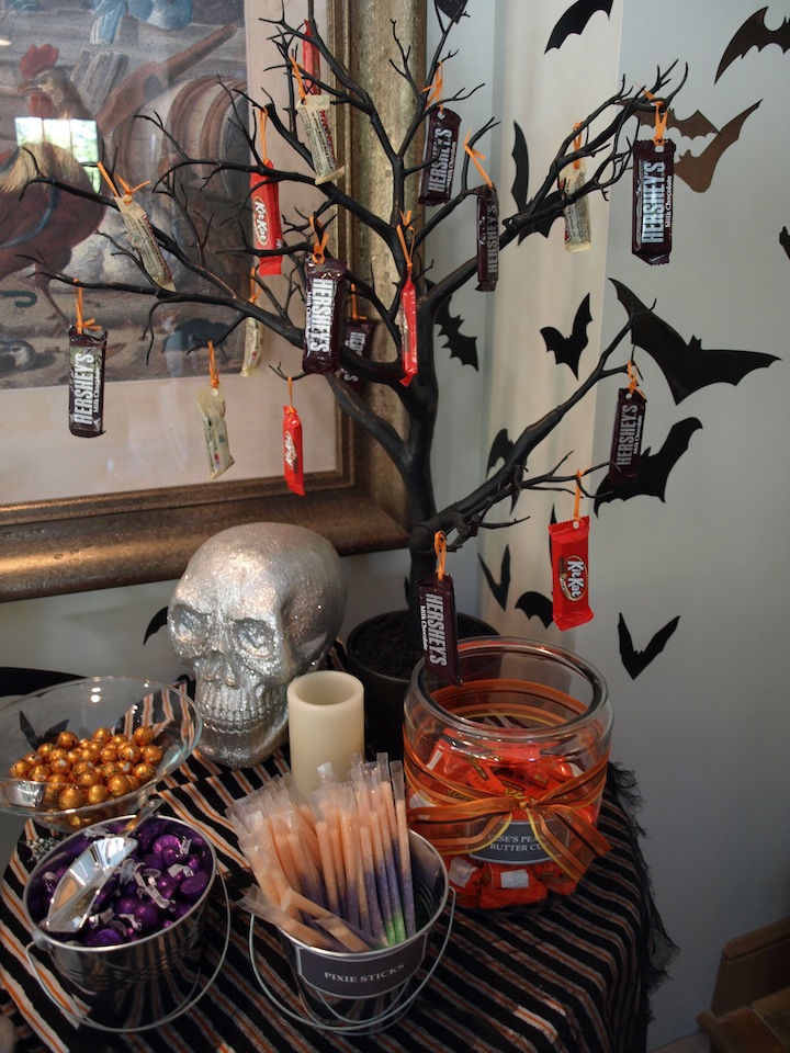 a. party style halloween candy bar