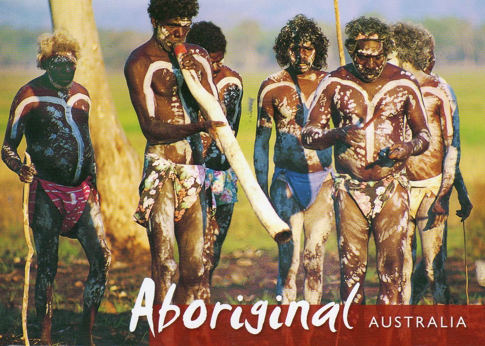 Австралийка трахается с аборигеном 