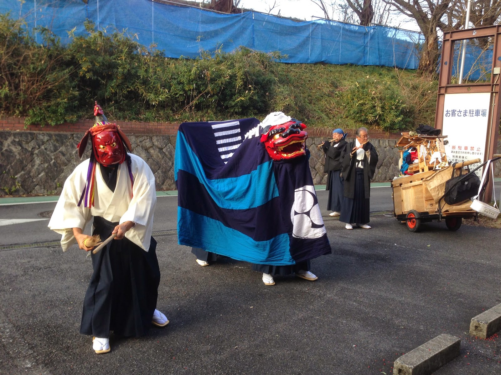 アーバンホテルオフィシャルブログ 獅子舞がきました！