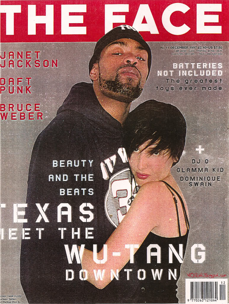 WTCFoLife Blog [Throwback] Method Man & Sharleen Spiteri On the cover of The Face Magazine (Dec 97)