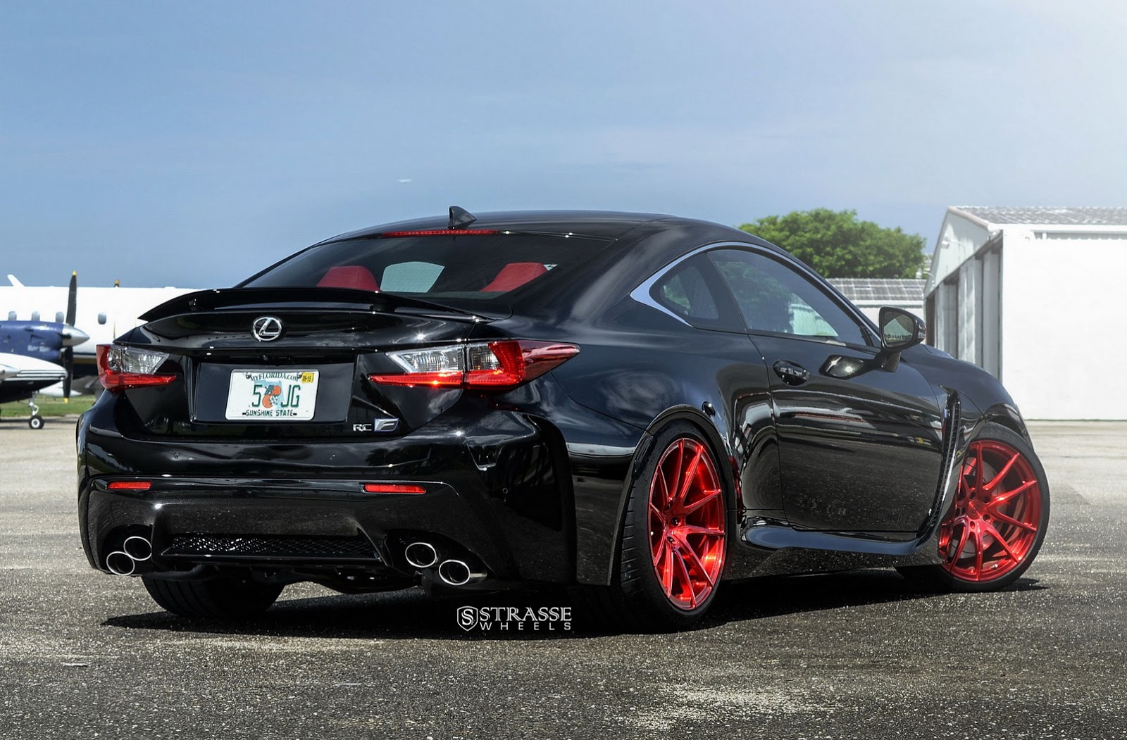 Lexus Rc F With Strasse Wheels