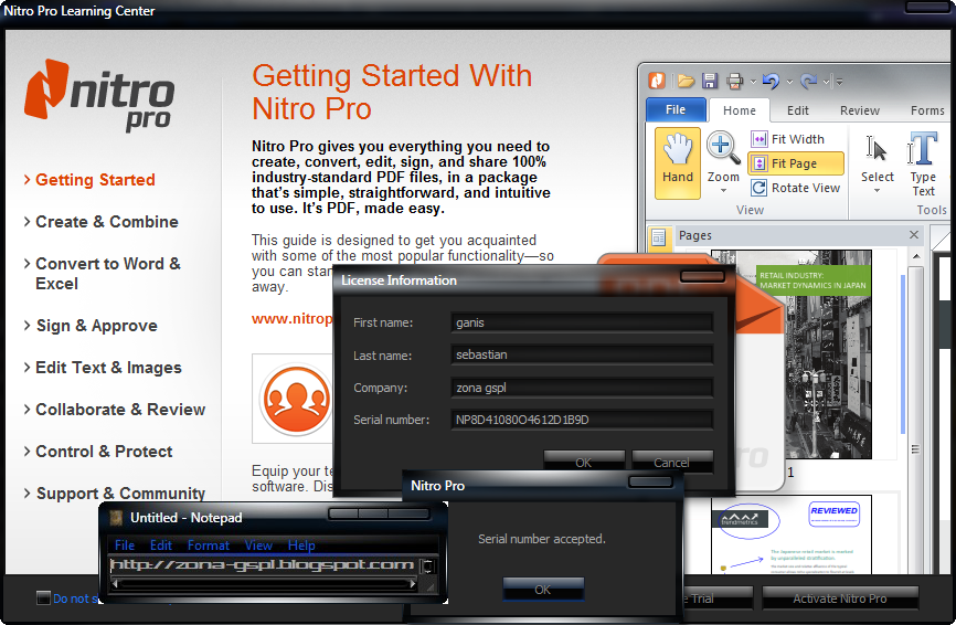 Nitro pdf professional enterprise 8  32 bit  v8.0.9.8 with key
